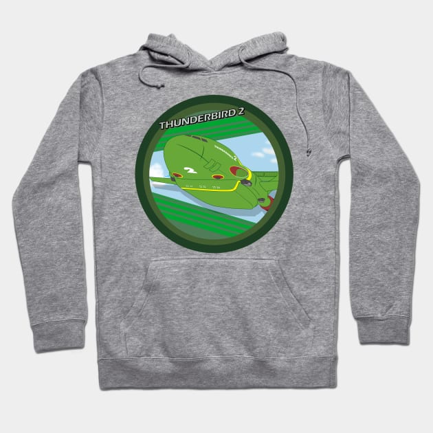 Thunderbird 2 Hoodie by corzamoon